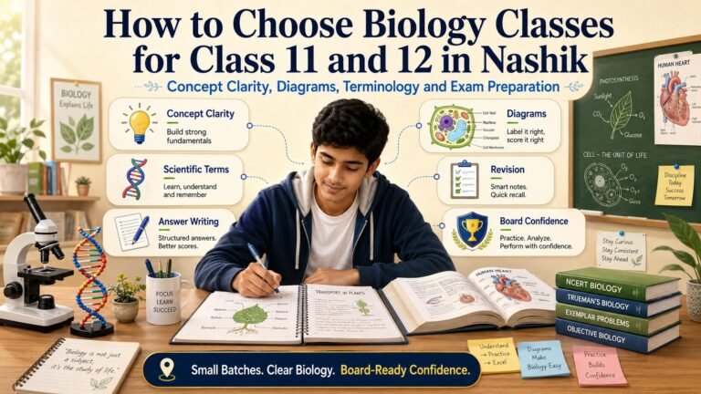 Biology class guide for Nashik students