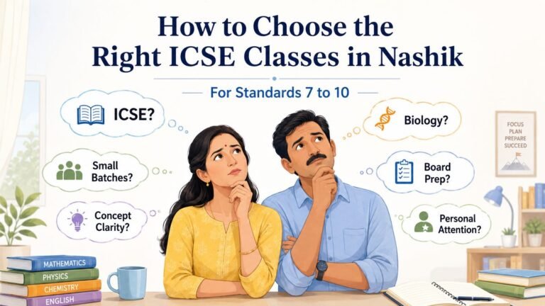 how to choose icse classes in nashik
