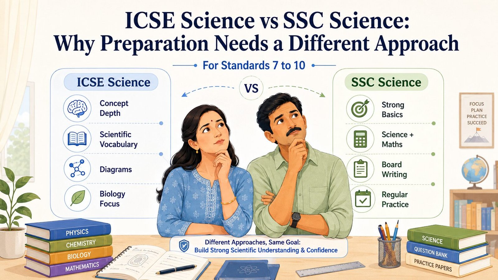 ICSE science vs SSC science